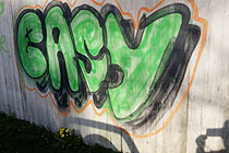Graffity Entfernung vorher